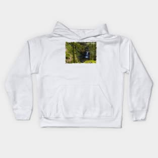 Argyll Waterfall, Scotland Kids Hoodie